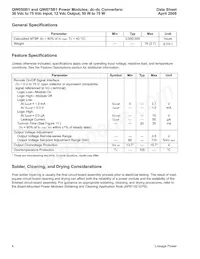 QW075A1 Datasheet Page 4