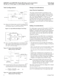 QW075A1 Datasheet Pagina 8