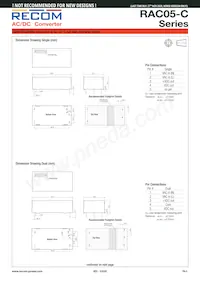 RAC05-15DC/W Datasheet Page 5