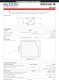 RAC40-0515TB-ST Datasheet Page 3