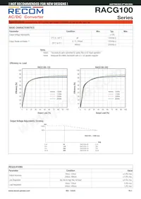 RACG100-48S Datasheet Page 2
