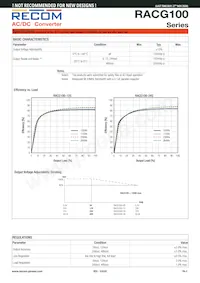 RACG100-48S Datasheet Pagina 2