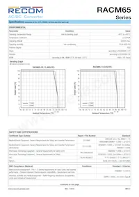 RACM65-05S-ST Datasheet Pagina 4