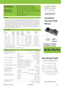 RCD-24-1.00/PL/A-R數據表 封面