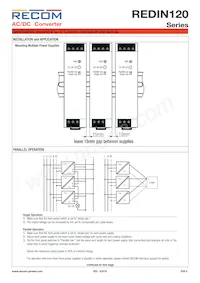 REDIN120-48 Datasheet Page 8
