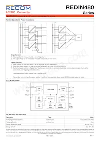REDIN480-24 Datasheet Page 7