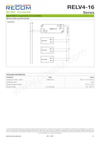RELV4-16 Datasheet Page 4