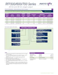 RFF700-48S28-5Y Datasheet Pagina 2