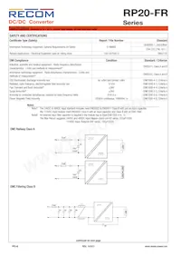RP20-483.3SFR-HC Datasheet Pagina 6