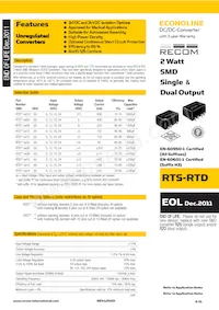 RTS-243.3-R Datasheet Cover