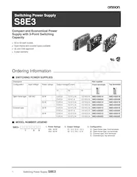 S8E3-05032C Datasheet Copertura
