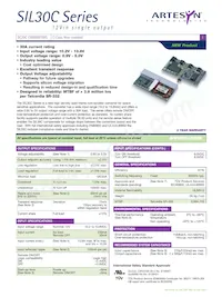 SIL30C-12SADJ-V Datasheet Cover