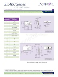 SIL40C-12SADJ-V Datasheet Page 3