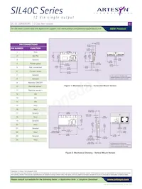 SIL40C-12SADJ-VJ Datasheet Pagina 3