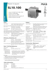 SL10.100 Datasheet Copertura