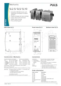 SL10.100 Datasheet Pagina 3