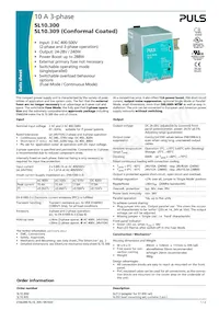 SL10.309 Datasheet Copertura