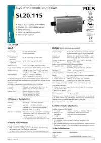 SL20.115 Datasheet Cover