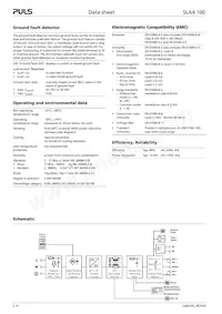 SLA4.100數據表 頁面 2