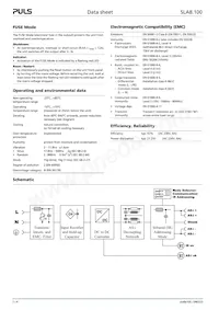 SLA8.100數據表 頁面 2