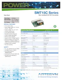 SMT15C-12SADJJ 데이터 시트 표지