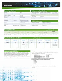 SMT15E-12W3V3 데이터 시트 페이지 2