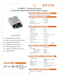 SP15U-48S Datasheet Copertura