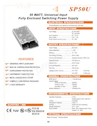 SP50U-48S Datasheet Cover