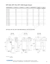 SPF-500-12G Datasheet Page 2