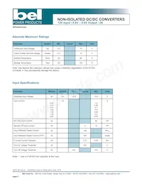 SRAH-02A500R Datasheet Page 2