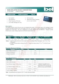 SRDB-04C500G Datasheet Cover