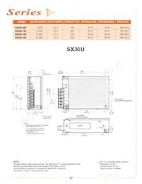 SX30U-24S Datasheet Pagina 2