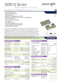 SXN15-48D3V3-2V5J Datasheet Cover