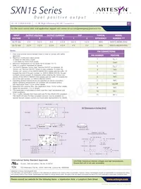 SXN15-48D3V3-2V5J Datasheet Page 2