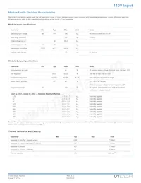 V110A8T300BS3 Datasheet Page 2