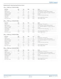 V150C8T100BS3 Datasheet Page 5