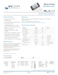 V28C5T50BS2 Datenblatt Cover