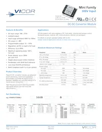 V300B8T200BS3 Datasheet Cover