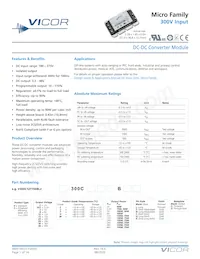 V300C8T100BS3 Datasheet Cover