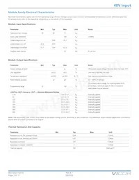V48A8T400BS3 Datasheet Page 2