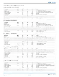 V48A8T400BS3 Datasheet Page 4