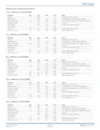 V72A8T300BS3 Datasheet Page 4