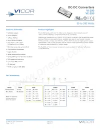 VE-B70-MX Datasheet Cover