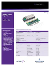 VRM64-80-12-UY Datasheet Cover