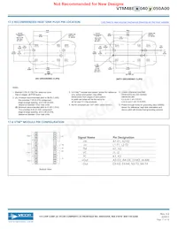 VTM48ET040T050A00 Datasheet Pagina 17