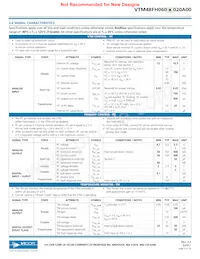 VTM48FH060M020A00 Datasheet Pagina 3