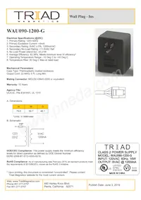 WAU090-1200-G數據表 封面