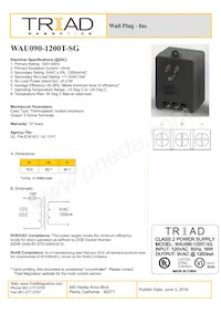 WAU090-1200T-SG Datasheet Cover