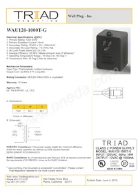 WAU120-1000T-G Datenblatt Cover