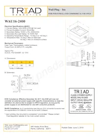 WAU16-2400 Datasheet Copertura